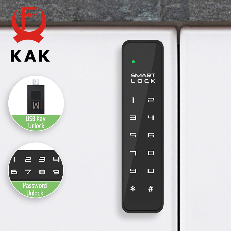Электронный смарт-замок KAK дл – обзор и цена Furniture Hardware Fitting