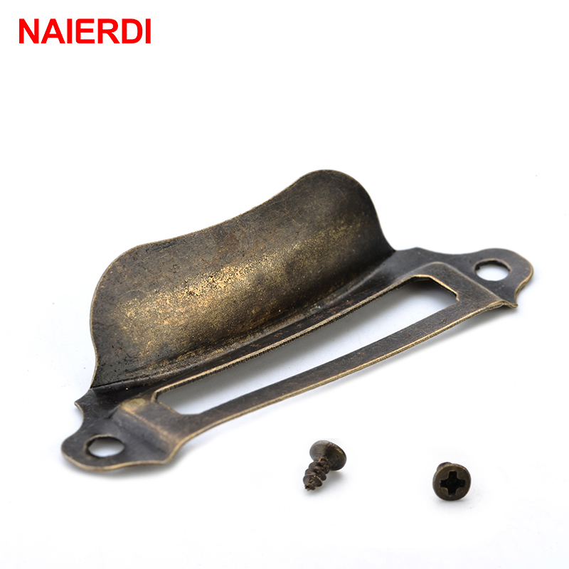10 шт. NAIERDI антикварная кор – обзор и цена Furniture Hardware Names
